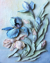 Load image into Gallery viewer, Hand Painted Oil Painting on Canvas Scandinavian Flower Oil Painting Handmade Thick Oil Canvas Painting For Home Decoration