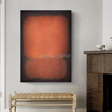 Load image into Gallery viewer, 100% Handmade Mark Rothko Abstract Oil Painting on Canvas Unframed for Home decor