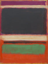 Load image into Gallery viewer, 100% Handmade Mark Rothko Abstract Oil Painting on Canvas Unframed for Home decor