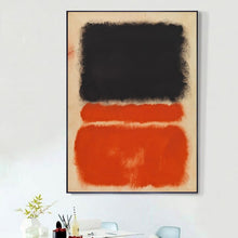 Load image into Gallery viewer, 100% Handmade Mark Rothko Abstract Oil Painting on Canvas Unframed for Home decor