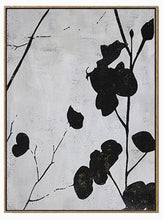 Load image into Gallery viewer, Handmade Floral Painting on Canvas Living Room Decor Large Set of 2 Abstract Art Minimalist Painting Wall Art Oil Paintings