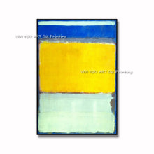 Load image into Gallery viewer, 100% Handmade Copy Mark Rothko Famous Paintings Modern Abstract Aart Porch Decor Canvas Oil Painting Simple Large-size Mural