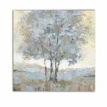 Load image into Gallery viewer, Texture White Flower Picture Wall Art Hand Painted Modern Abstract Oil Painting On Canvas For Living Room Home Decor No Frame