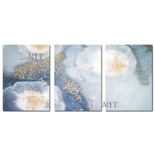 Load image into Gallery viewer, 3 Pcs Group Oil Painting Abstract Textured Design Handmade Wall Decoration Canvas Art Unframed High Quality Pictures Artwork