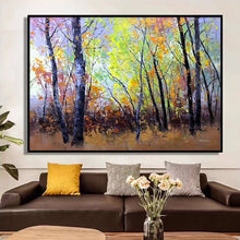Load image into Gallery viewer, 100% Hand Painted Abstract Plant Tree Art Oil Painting On Canvas Wall Art Frameless Picture Decoration For Live Room Home Decor