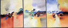 Load image into Gallery viewer, Large Handpainted 3 PCS As 1 Set Landscape Oil Painting On Canvas Wall Art Wall Pictures For Living Room Home Decor