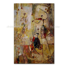 Load image into Gallery viewer, Ballet Dancers Group Of 3 PCS From Handpainted Modern Abstract Oil Painting On Canvas Wall Art For Living Room Home Decor