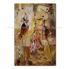 Load image into Gallery viewer, Ballet Dancers Group Of 3 PCS From Handpainted Modern Abstract Oil Painting On Canvas Wall Art For Living Room Home Decor