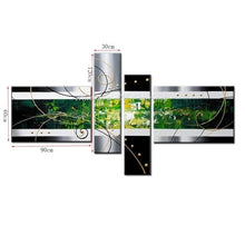 Load image into Gallery viewer, Paintings 4 Pcs Hand Painted Abstract Oil Painting On Canvas Modern Art Abstract Pictures For Living Room Home Decoration