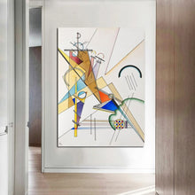 Load image into Gallery viewer, 100% Hand Painted Oil Paintings Wall Art Picture for Living Room Home Decor Wassily Kandinsky Famous Abstract Christmas Gift