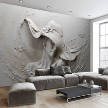 Load image into Gallery viewer, 🔥3D Stereoscopic Embossed Gray Beauty Oil Painting - SallyHomey Life's Beautiful