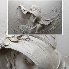 Load image into Gallery viewer, 🔥3D Stereoscopic Embossed Gray Beauty Oil Painting - SallyHomey Life's Beautiful