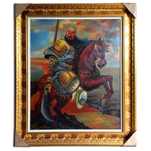 Load image into Gallery viewer, Chinese oil painting master, oil painting Guan Yu creation series, Chinese real master oil painting master, original three Guan