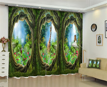 Load image into Gallery viewer, 🔥Forest scenery Window Blackout Luxury - SallyHomey Life's Beautiful