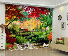 Load image into Gallery viewer, 🔥Forest scenery Window Blackout Luxury - SallyHomey Life's Beautiful