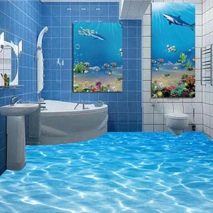 Sea- Water 3D Floor - SallyHomey Life's Beautiful
