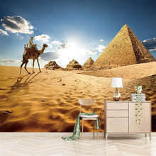 Load image into Gallery viewer, 3D Modern Abstract Painting Desert Camel Canvas PVC Poster Pictures Living Room Bar Cafe Bedroom Home Decoration YBZ209 - SallyHomey Life's Beautiful