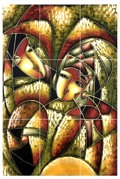 100% Hand Painted Abstract Impression Art Painting On Canvas Wall Art Wall Adornment Pictures Painting For Live Room Home Decor
