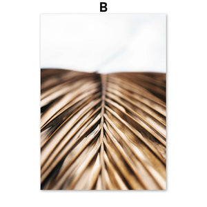 Abstract Reed Grass Leaves House Lamb Nordic Posters And Prints Wall Art Canvas Painting Wall Pictures For Living Room Decor - SallyHomey Life's Beautiful