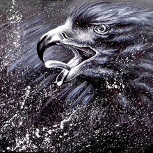 Load image into Gallery viewer, 100% Hand Painted Eagle Carving Art Oil Painting On Canvas Wall Art Frameless Picture Decoration For Live Room Home Decor Gift