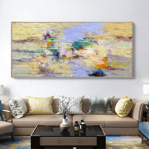 Decorative abstract art 100% Hand-Painted Modern Contemporary Artwork Large Size original Oil Paintings on Canvas Wall decor - SallyHomey Life's Beautiful