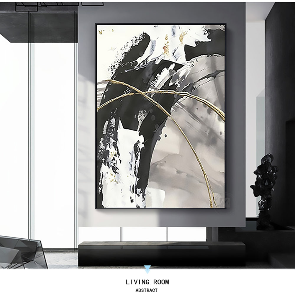 Hand painted oil painting on canvas large modern painting wall art abstract wall decor wall pictures for living room unframed - SallyHomey Life's Beautiful