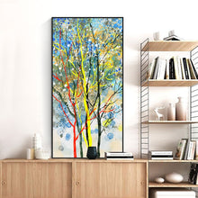 Load image into Gallery viewer, Abstract Modern Landscape Oil Painting on Canvas Poster Print Wall Art Abstract Tree Pictures for Living Room Decor No Frame - SallyHomey Life&#39;s Beautiful