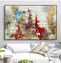 Load image into Gallery viewer, Original oil painting on canvas abstract handmade large paintings for living room wall decor quadros de parede para sala picture - SallyHomey Life&#39;s Beautiful