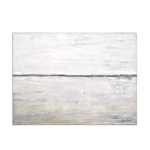 Load image into Gallery viewer, Artist Hand-painted High Quality Modern White and ash Abstract Oil Painting on Canvas Handmade Large Abstract OilPainting - SallyHomey Life&#39;s Beautiful