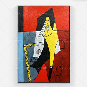 100% Hand Painted Home Decor Oil Painting Artwork Copy Famous Picasso Painting