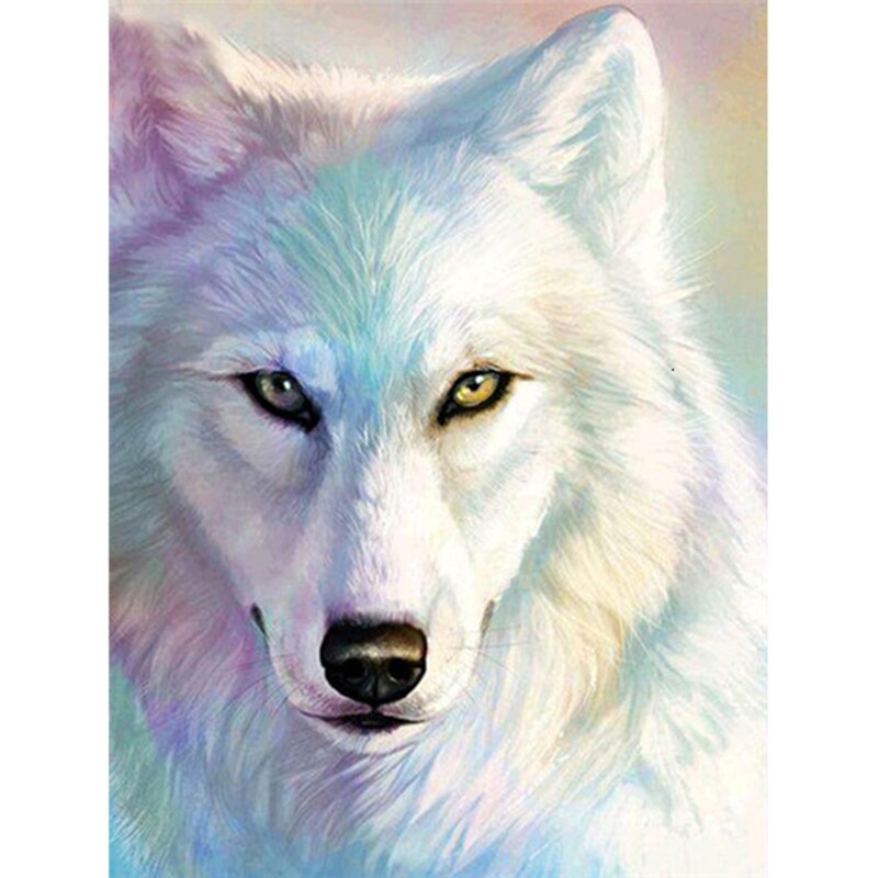 5D Diamond Painting Animal Wolf Diamond Embroidery For Children Hobby – SallyHomey  Life's Beautiful