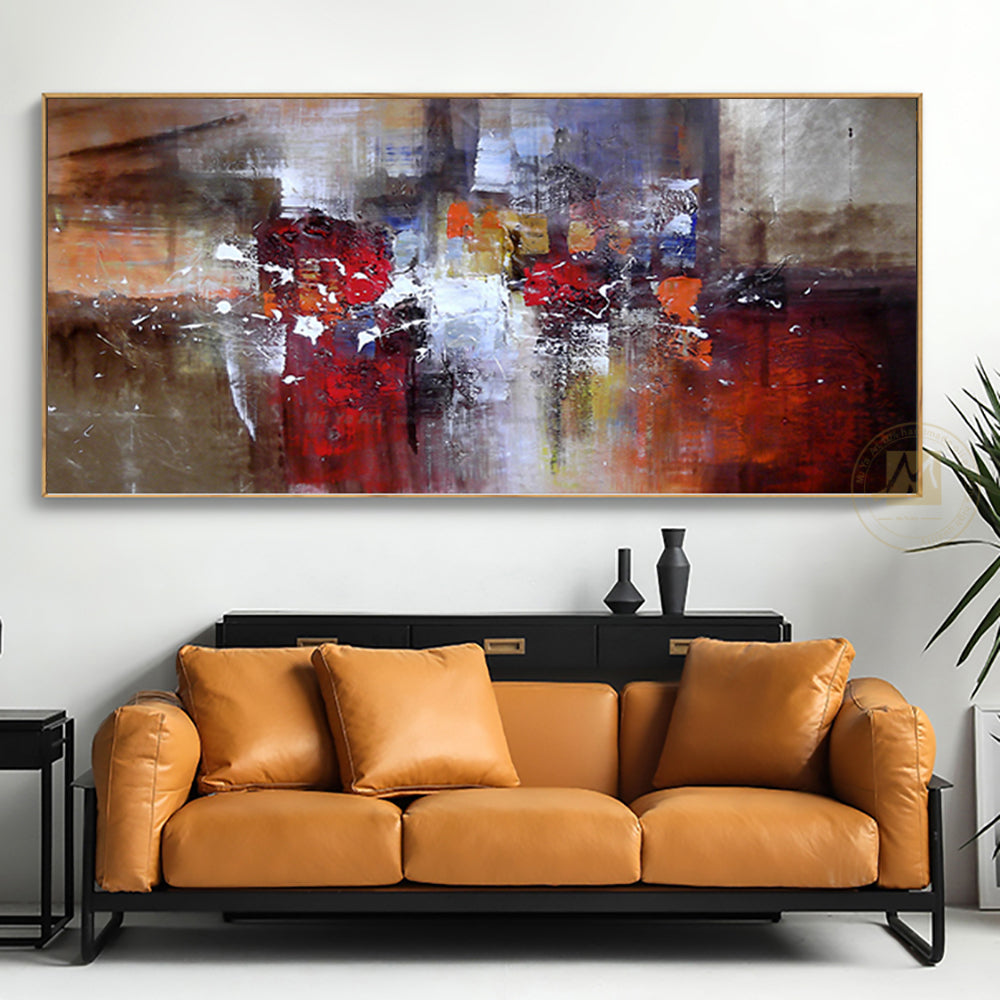 Wall Decor, Abstract Painting, Modern Room Decor, Wall Hangings, Unique Wall  Art, Original Artwork, Extra Large Wall Art, office decor LV-057 Painting  by Kal Soom
