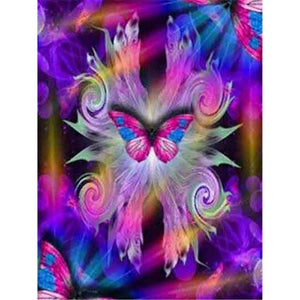 DIY 5D Diamond Painting Flower Butterfly Diamond Embroidery Cross Stitch Animal Mosaic Full Round Rhinestone Art Wall Decor Home - SallyHomey Life's Beautiful