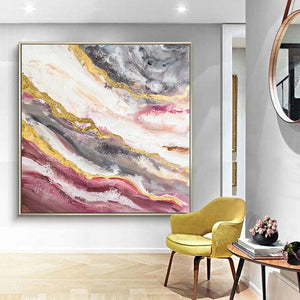 100% Hand Painted Abstract Art Oil Painting On Canvas Wall Art Frameless Picture Decoration For Living Room Home Decoration Gift