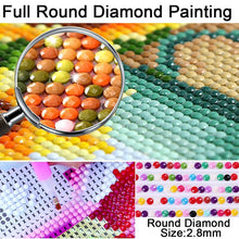 Load image into Gallery viewer, DIY 5D Diamond Painting Deer Diamond Embroidery Animals Cross Stitch Kits Full Round Drill Rhinestones Wall Art Home Decor Gift