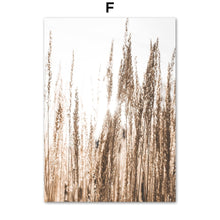 Load image into Gallery viewer, Reeds Wheat House Leaf Nordic Posters And Prints Wall Art Canvas Painting Wall Pictures For Living Room Scandinavian Home Decor - SallyHomey Life&#39;s Beautiful