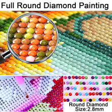 Load image into Gallery viewer, 4Pieces/Lot Cartoon DIY 5D Diamond Painting Full Round Drill Flowers Diamond Embroidery Cross Stitch Wall Art Home Decor Gift (4Pieces(Lot) 4pieces(Lot)-30-30) - SallyHomey Life&#39;s Beautiful