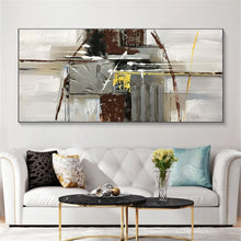 Load image into Gallery viewer, Hand Painted Abstract Oil Paintings Modern Wall Art Canvas Wall Pictures Posters For Living Room Home Decor Wall Painting