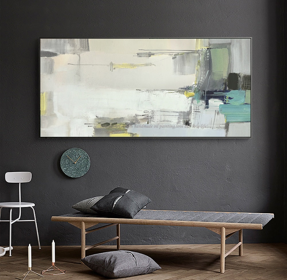 Lienzos cuadros decorativos modernos wall art picture home decor handpainted oil painting abstract paintings for living room art - SallyHomey Life's Beautiful