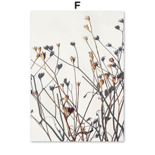 Load image into Gallery viewer, Abstract Reed Grass Leaves House Lamb Nordic Posters And Prints Wall Art Canvas Painting Wall Pictures For Living Room Decor - SallyHomey Life&#39;s Beautiful