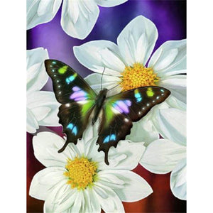 DIY 5D Diamond Painting Flower Butterfly Diamond Embroidery Cross Stitch Animal Mosaic Full Round Rhinestone Art Wall Decor Home - SallyHomey Life's Beautiful