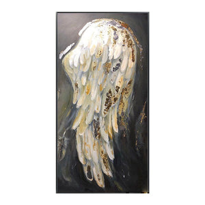 100% Hand Painted Abstract Wings Art Oil Painting On Canvas Wall Art Frameless Picture Decoration For Live Room Home Decor Gift