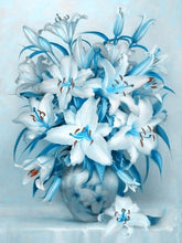 Load image into Gallery viewer, DIY 5D Diamond Painting Flower Arrangement Cross Stitch Flower Diamond Embroidery Full Round Drill Rhinestones Art Home Decor