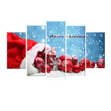 Load image into Gallery viewer, Christmas Santa Claus 5PCS HD Canvas Print - Frame For Christmas Gifts - SallyHomey Life&#39;s Beautiful