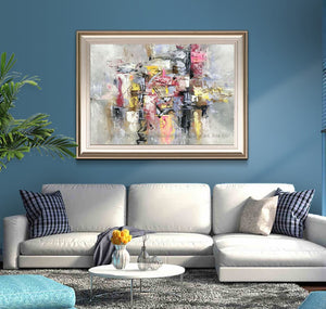 Original paintings for living room wall art canvas abstract painting pieces high quality oil painting modern pictures home decor - SallyHomey Life's Beautiful