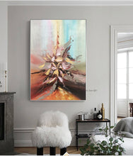 Load image into Gallery viewer, Abstract painting original artwork art modern oil on canvas oil painting vintage wall pictures for living room handmade acrylic - SallyHomey Life&#39;s Beautiful