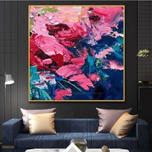 Load image into Gallery viewer, Hand painted cuadros decoracion salon tableau peinture sur toile abstract modern oil paintings for bedroom heavy oil textures - SallyHomey Life&#39;s Beautiful
