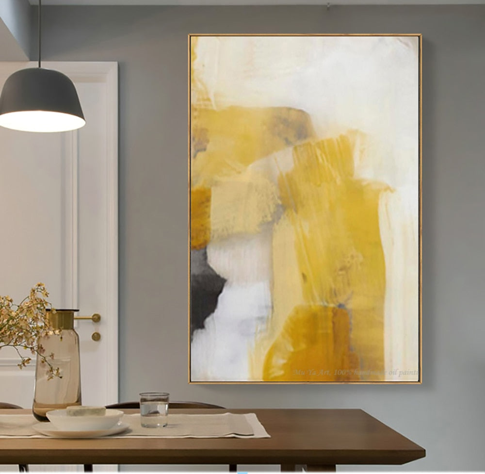 laminas decorativas pared cuadros wall art canvas Vintage painting pinturas decorativas abstracto painting for living room large - SallyHomey Life's Beautiful