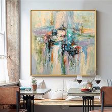 Load image into Gallery viewer, Original artwork handmade oil painting on canvas abstract modern heavy oil paint for living room home decor wall art bedroom - SallyHomey Life&#39;s Beautiful