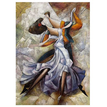 Load image into Gallery viewer, 100% Hand Painted Abstract Dancer Art Oil Painting On Canvas Wall Art Frameless Picture Decoration For Live Room Home Decor Gift
